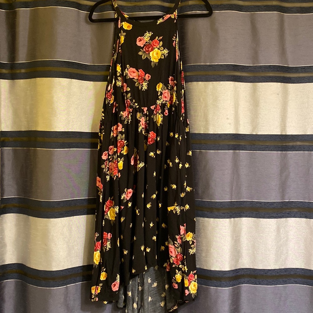 Torrid high lo floral dress